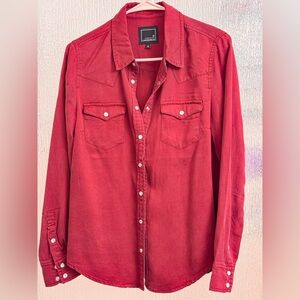 Lily and Lottie Long Sleeve Button Down Top